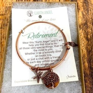 NWT Earth angel “ retirement “ bracelet in copper colour​​​​​​​​​​​​​​​​